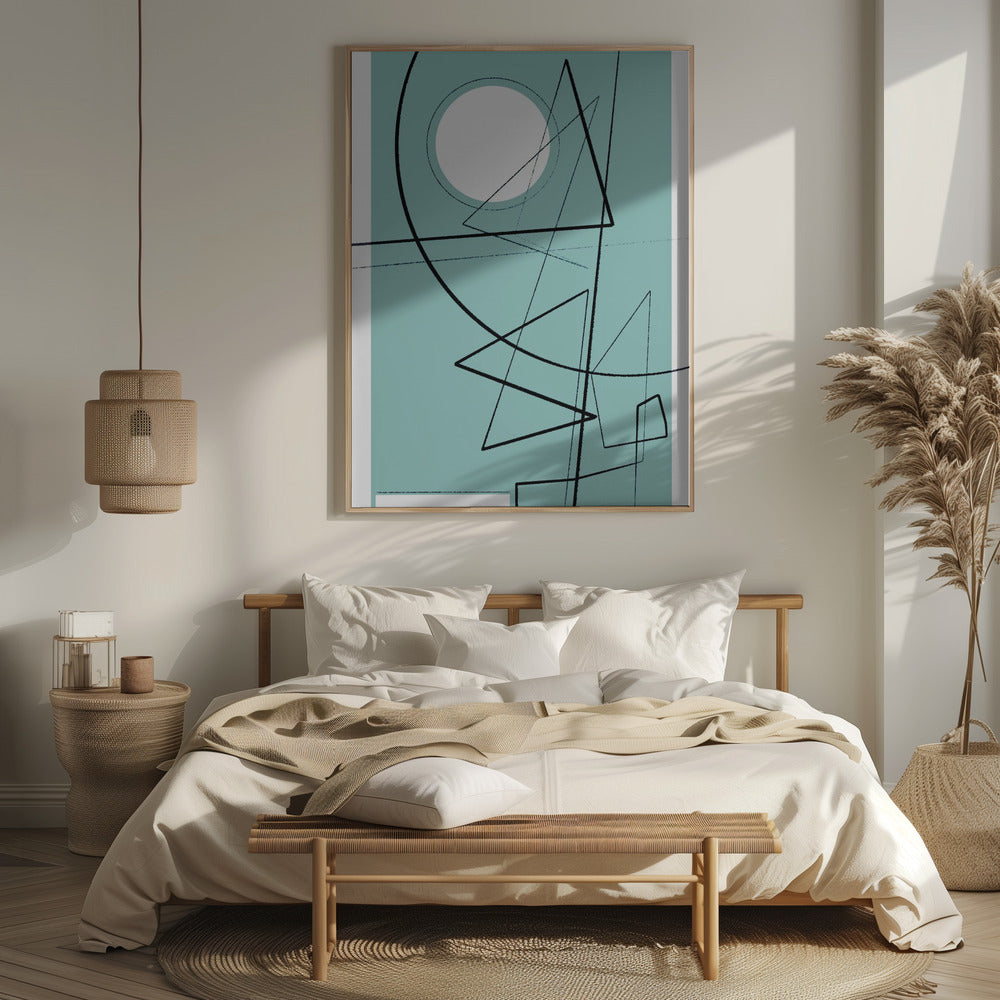 Angular Lines No 20 Poster